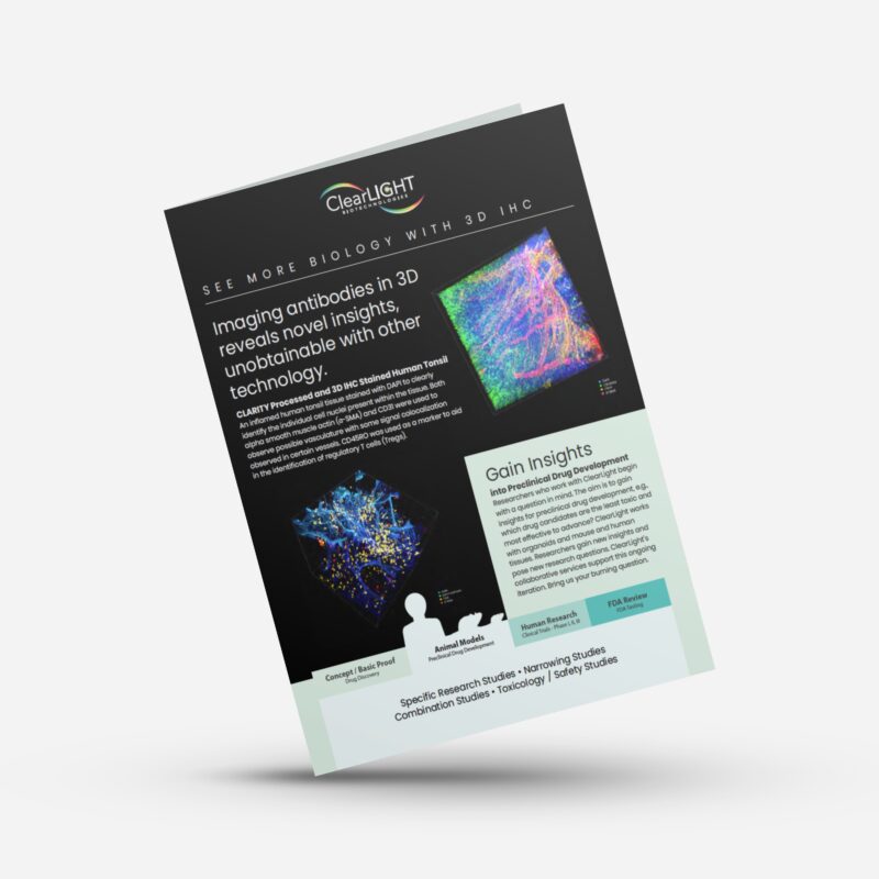 Preclinical Drug Development Brochure - ClearLight Bio